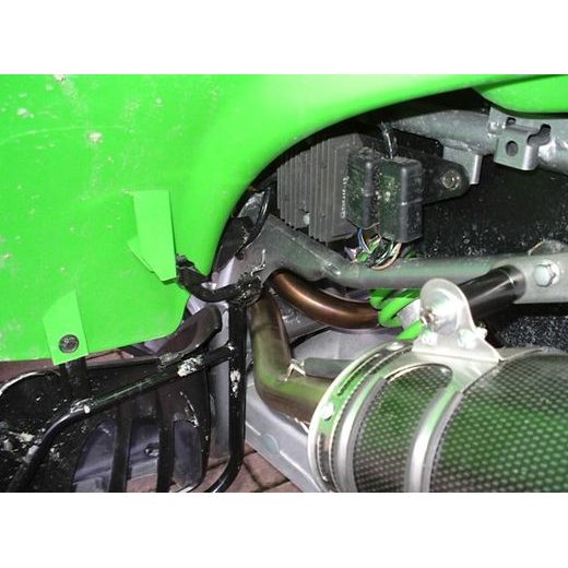 DOUBLE FULL EXHAUST SYSTEM GPR DEEPTONE QUSP.140DE.DEATV BRUSHED STAINLESS STEEL INCLUDING DUAL SILENCERS AND REMOVABLE DB KILLERS