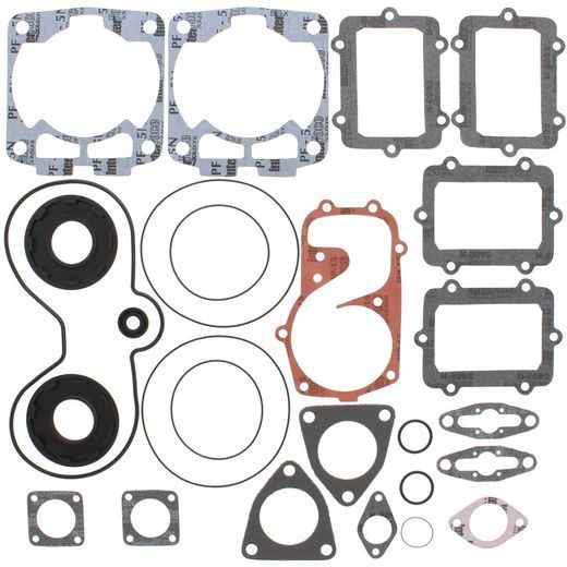 COMPLETE GASKET KIT WITH OIL SEALS WINDEROSA CGKOS 711280