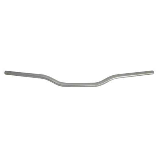 HANDLEBAR ACCOSSATO ALUMINIUM, 22 MM SILVER