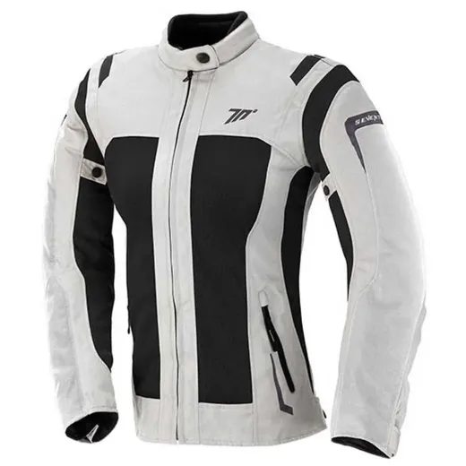ŽENSKA MOTO JAKNA SEVENTY DEGREES SUMMER TOURING WOMAN SD-JT46 ICE WHITE