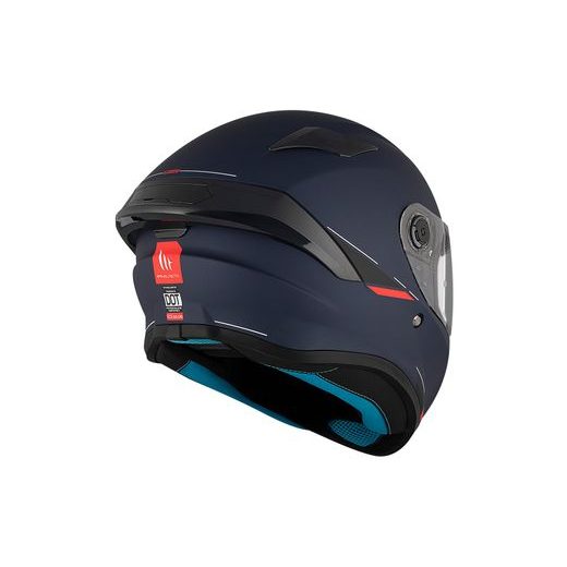 FULL FACE HELMET MT HELMETS TARGO S SOLID A7 MATT BLUE L