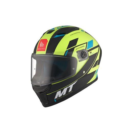 FULL FACE HELMET MT HELMETS STINGER 2 ZIVZE C3 MATT FLUOR XL
