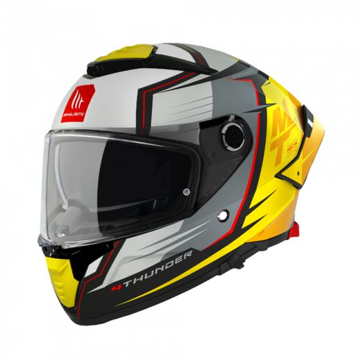 HELMET MT HELMETS THUNDER 4 SV PENTAL B3 MATT YELLOW XS