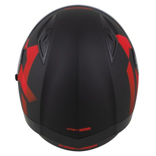 FULL FACE HELMET CASSIDA ORBIT GRIND BLACK MATT/RED L