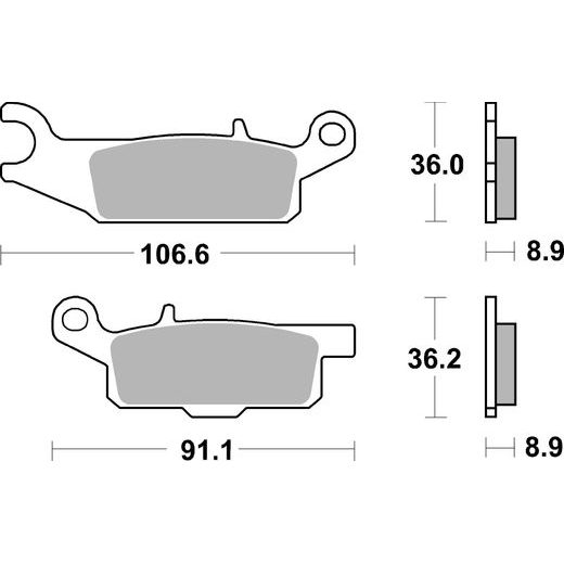 DISK PLOČICE BREMBO 07YA50SD