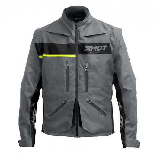 JACKET SHOT CONTACT ASSAULT 2.0 A07-14A1-A04-11 GREY / NEON YELLOW XL