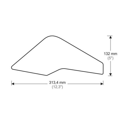 TANK SIDE PROTECTORS PUIG ANTI-SLIP 20091N CRNI