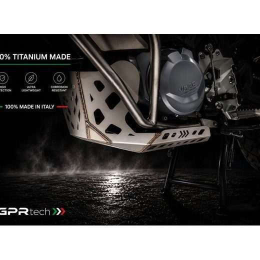 SKID PLATE GPR TECH VG.PRC.1.3 TITANIUM
