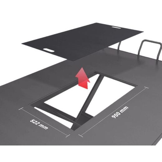 MOTORCYCLE LIFT LV8 GOLDRAKE 600 QUAD EG600QP WITH FOOT PEDAL PUMP