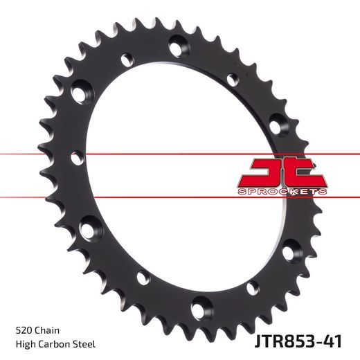 CHAIN KIT D.I.D CHAIN - SILVER CHAIN 520 VX, X-RING (X, NX, QX, XS), CHK FRONT SPROCKET JT, CHK REAR SPROCKET JT FOR ATV YAMAHA YFZ 350 BANSHEE 1989-2006