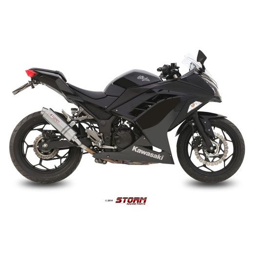 SILENCER STORM GP K.038.LXS STAINLESS STEEL