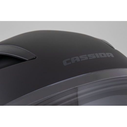 FULL FACE HELMET CASSIDA ORBIT SOLID BLACK MATT, BLACK S