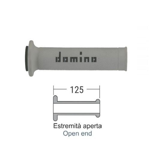 HAND GRIPS DOMINO 184170100 GREY/BLACK DOMINO