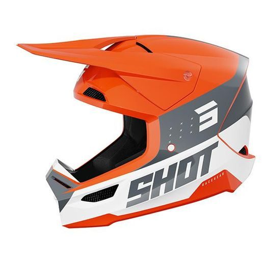 HELMET SHOT FURIOUS LEAGUE A06-21OC-C04-11 ORANGE GLOSSY XL