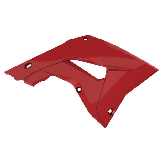 RADIATOR SCOOPS POLISPORT 8421600001 (PAIR) RESTYLING RED CR 04