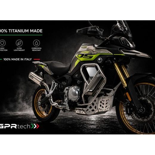 SKID PLATE GPR TECH VG.PRC.1.3 TITANIUM