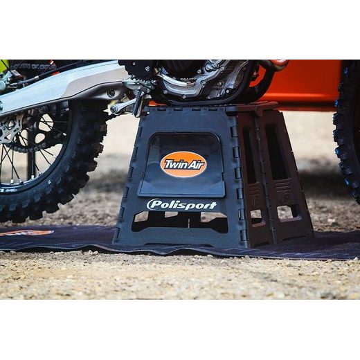 FOLDABLE LIGHTWEIGHT BIKESTAND TWINAIR 177824 CRNI