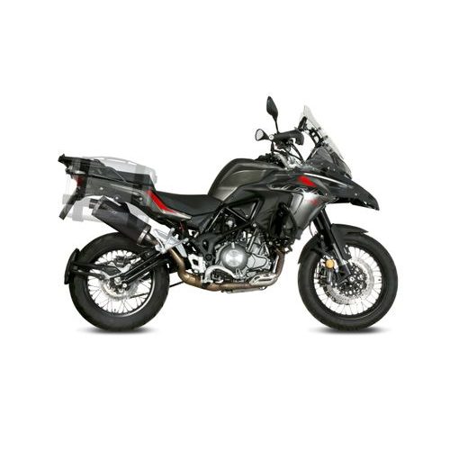 SILENCER STORM OVAL E.004.LX2B STEEL BLACK