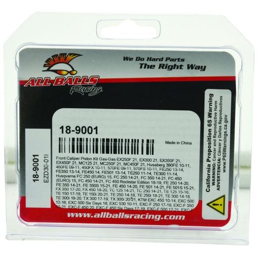 CALIPER PISTON KIT ALL BALLS RACING 18-9001