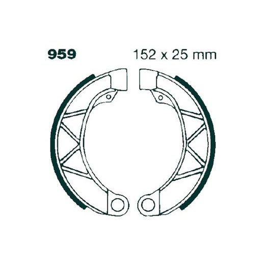BRAKE SHOE SET EBC 959