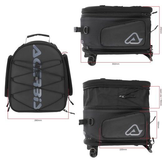 REPNA TORBA ACERBIS GRAND TOUR 25L