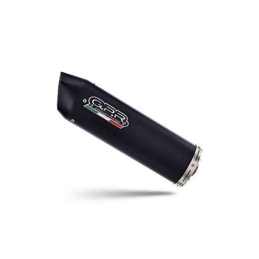 SLIP-ON EXHAUST GPR FURORE S.188.RACE.FUNE MATTE BLACK FOR SUZUKI RV 125 VAN VAN 2003-2017