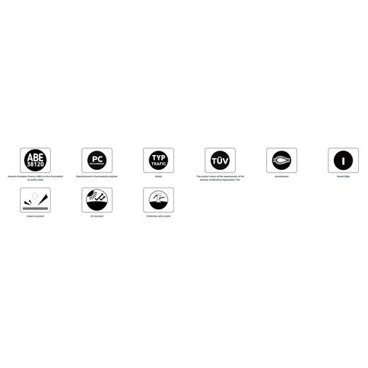 WINDSCREEN PUIG TRAFIC II 0476N CRNI
