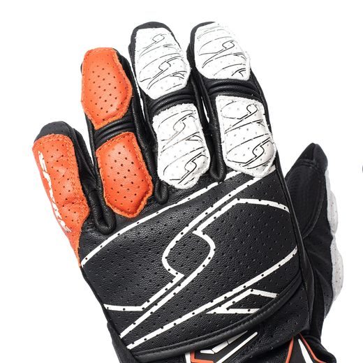 SPYKE TECH SHORT 2.0 CRNO-BIJELO-FLUO NARANČASTE