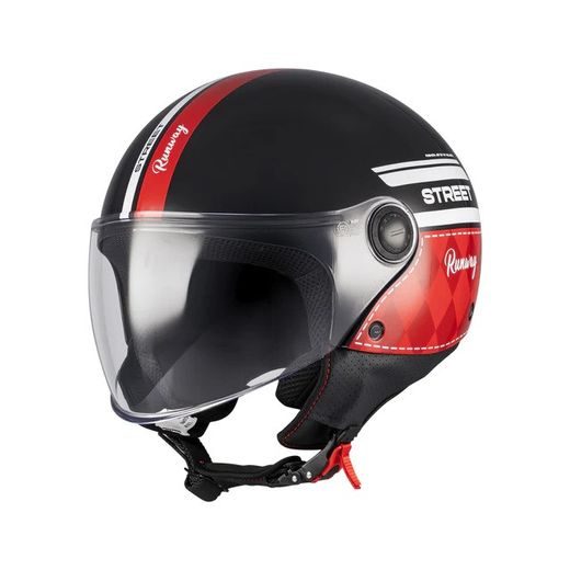 OPEN FACE HELMET MT HELMETS STREET S RUNWAY B5 GLOSS S
