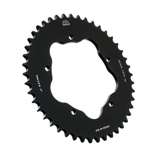 REAR ALU SPROCKET JT JTA 752-45BLK 45T, 525 CRNI