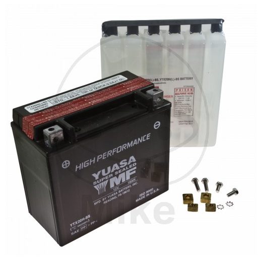 BATTERY YUASA YTX20H-BS