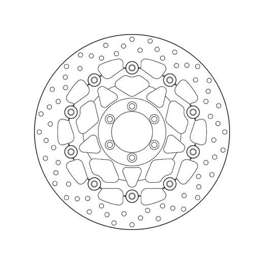 KOČIONA DISK BREMBO 78B408A7 FLOATING