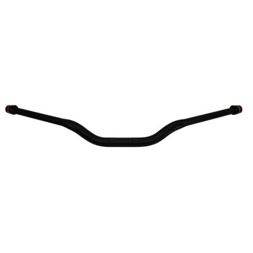 HANDLEBAR ACCOSSATO ALUMINIUM, 28.5 MM CRNI