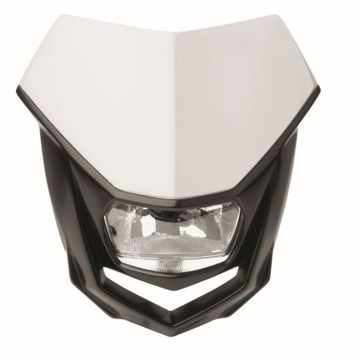 HEADLIGHT POLISPORT HALO 8657400001 WHITE/BLACK