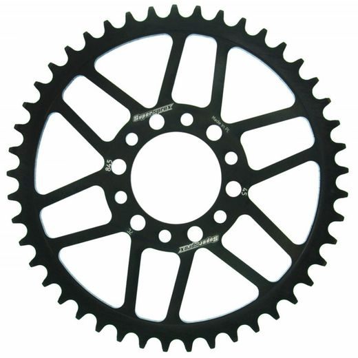 CHAIN KIT D.I.D CHAIN - SILVER CHAIN 520 VX, X-RING (X, NX, QX, XS), CHK FRONT SPROCKET SUPERSPROX, CHK REAR SPROCKET SUPERSPROX FOR YAMAHA XT 250 1980