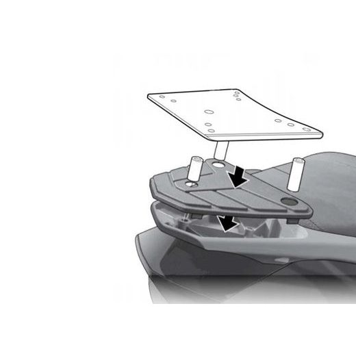 TOP MASTER FITTING KIT SHAD K0SL12ST