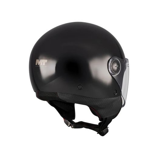 OPEN FACE HELMET MT HELMETS STREET S PURE A1 GLOSS M