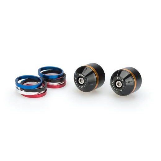 BAR ENDS PUIG SHORT WITH RIM 20611N COLOUR RINGS INCLUDED