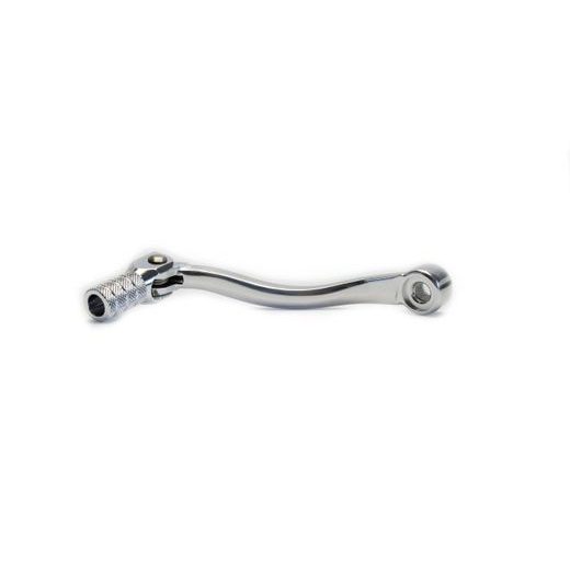 GEARSHIFT LEVER MOTION STUFF 838-00610 SILVER POLISHED ALUMINUM