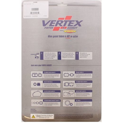 CLUTCH COVER GASKET WINDEROSA CCG 816383 INNER SIDE