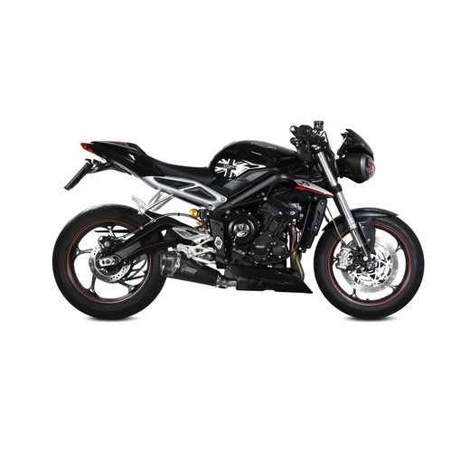 SILENCER MIVV DELTA RACE T.019.LDRB BLACK STAINLESS STEEL