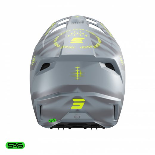 HELMET SHOT SPEED TIGER A04-21OB-E03 GREY MATT M