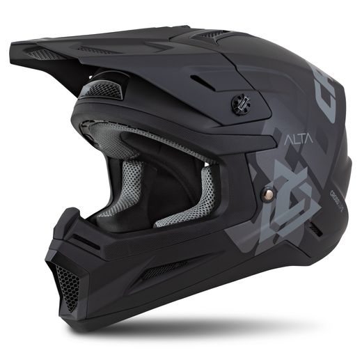 MOTOCROSS HELMET CASSIDA CROSS CUP 2 ALTA BLACK MATT/ DARK GRAY XS