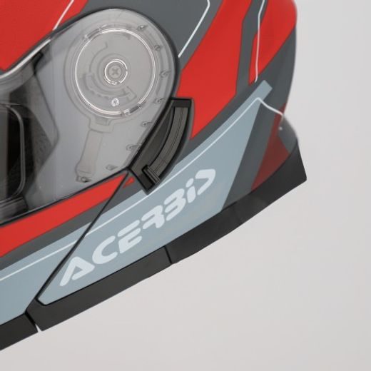 KACIGA ACERBIS SEREL 2206 GREY/RED