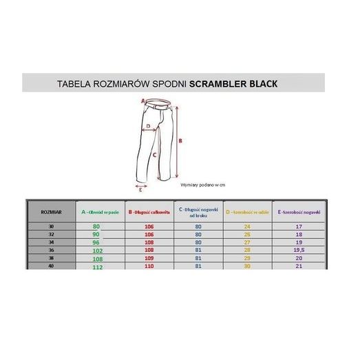 TEKSTILNE CARGO HLAČE SM SCRAMBLE