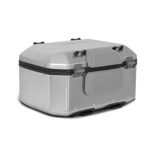 COMPLETE SET OF ALUMINUM CASES SHAD TERRA, 55L TOPCASE + 47L / 47L SIDE CASES, INCLUDING MOUNTING KIT AND PLATE SHAD VOGE 500DS / 500DSX