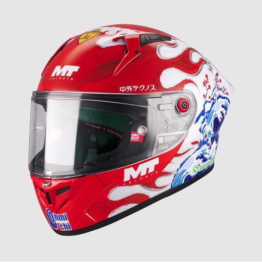 HELMET MT HELMETS KRE+ S YAMANAKA 2025 A5 GLOSS L