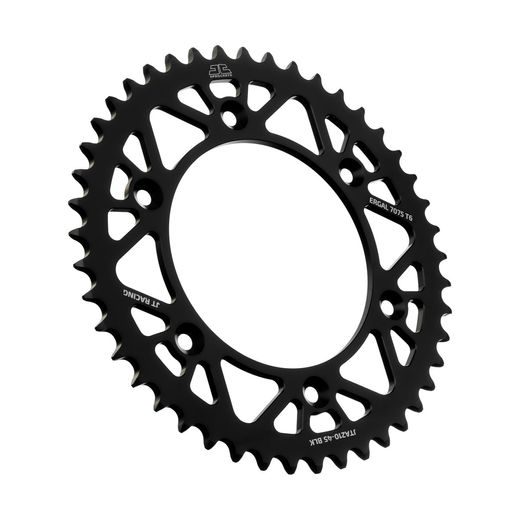 REAR ALU SPROCKET JT JTA 210-45BLK 45T, 520 CRNI