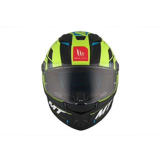 FULL FACE HELMET MT HELMETS STINGER 2 ZIVZE C3 MATT FLUOR S