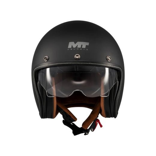 OPEN FACE HELMET MT HELMETS LE MANS 2 SV S PURE A1 MATT L